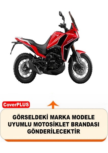 X-Cape Branda (Arka Çanta Uyumlu) Motosiket Brandası (Gri Renk) Motor Örtüsü Çadır Su Geçirmez Motosiklet Kılıfı Motor Brandası fiyatları