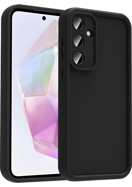 Galaxy A36 Kılıf Kamera Korumalı Nxxa Ananas Kapak - Siyah