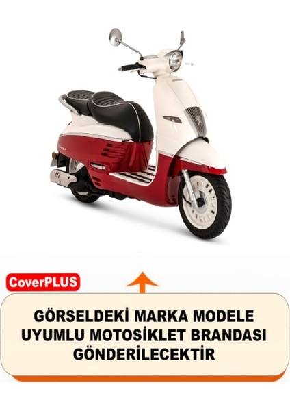 Peugeot Django 125 Branda (Arka Çanta Uyumlu) Motosiket Brandası (Siyah Renk) Motor Örtüsü Çadır Su Geçirmez Motosiklet Kılıfı Motor Brandası fiyatları