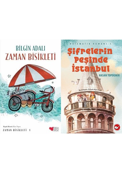 Zaman Bisikleti 1 (Bilgin Adalı) ve Matematik Romanı 1 - Şifrelerin Peşinde Istanbul