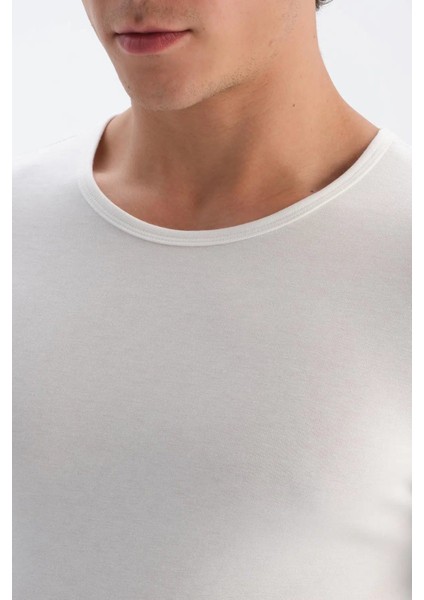 Erkek Sıfır Yaka Uzun Kollu Termal Içlik Tek Üst D6125 fiyatları