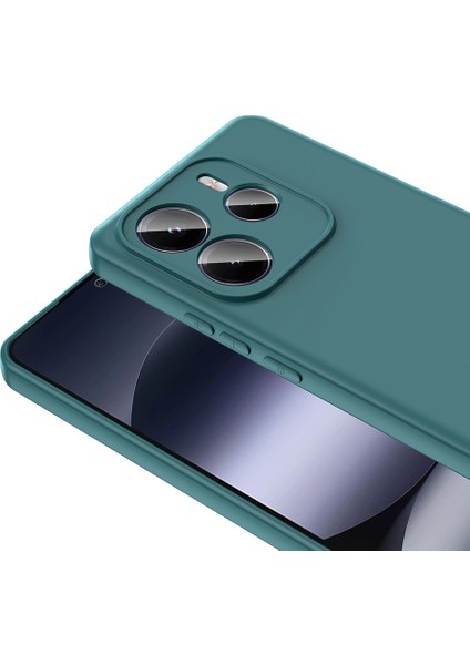 Redmi Note 14 5g Kılıf Nxxa Mara Lansman Kapak - Koyu Yeşil