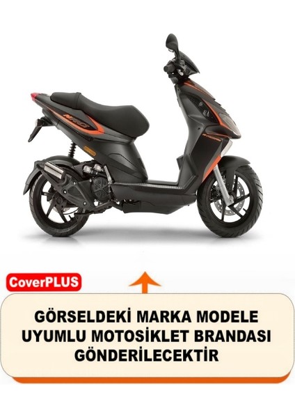 Piaggio Nrg Power 50 Branda (Arka Çanta Uyumlu) Motosiket Brandası (Gri Renk) Motor Örtüsü Çadır Su Geçirmez Motosiklet Kılıfı Motor Brandası fiyatları