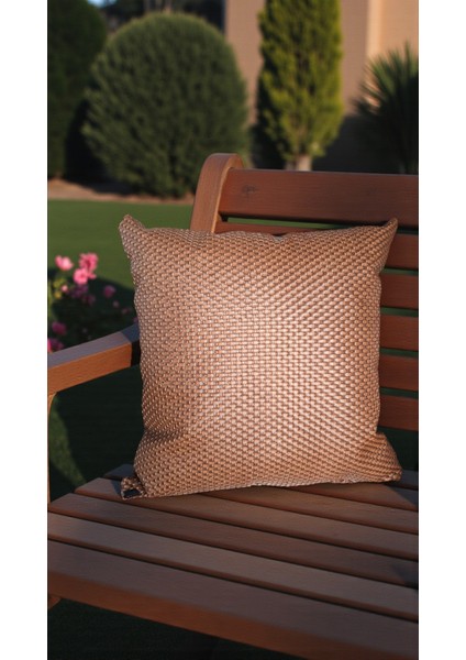 Deri 45X45 Kırlent ( Içi Dolu) Salon Minderi, Minder, Gold Deri , Minderi Koltuk Minderi, Yastık indirimleri