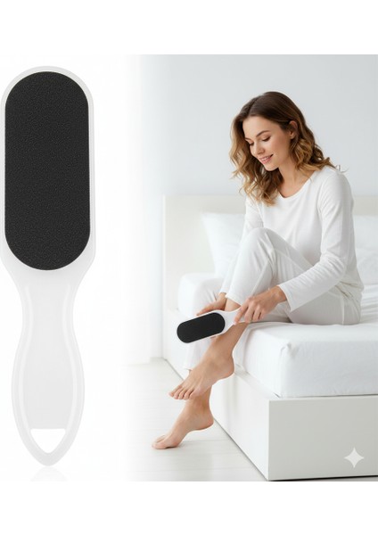 Peeling Çift Taraflı Ayak Törpüsü Nasır Giderici Ölü Deri Pedikür Aleti Solingen Professional 722279 indirimleri