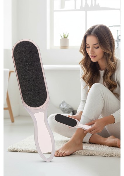 Peeling Çift Taraflı Ayak Törpüsü Nasır Giderici Ölü Deri Pedikür Aleti Solingen Professional 722279