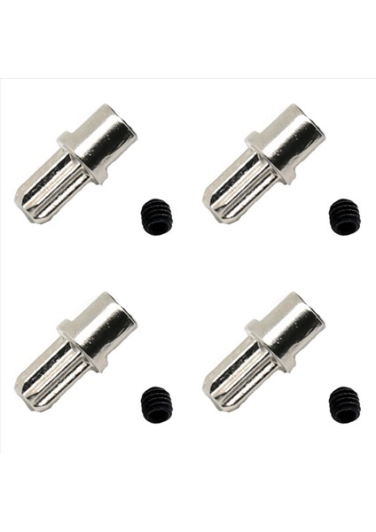 Traxxas Slash 4x4 HQ727 Kısa Kamyon Parçaları için 4x RC Mil Konnektörü Bağlayıcı Metal (Yurt Dışından)