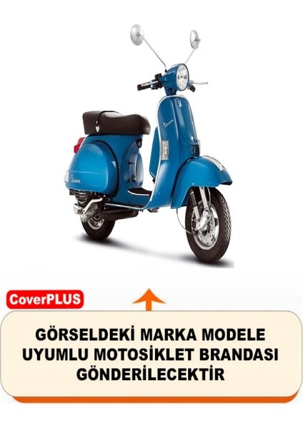 Vespa Px 150 Branda (Arka Çanta Uyumlu) Motosiket Brandası (Siyah Renk) Motor Örtüsü Çadır Su Geçirmez Motosiklet Kılıfı Motor Brandası fiyatları