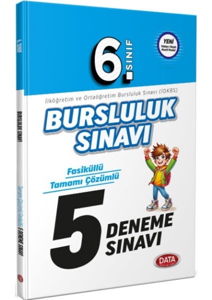 6. Sınıf Bursluluk Sınavı Fasikül 5 Deneme Sınavı Data Yayınları
