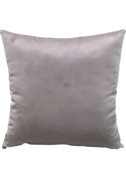 Boncuk Elyaf Dolgulu Kırlent-44-44 cm -Uzun Ömürlü Kalın Kumaş-