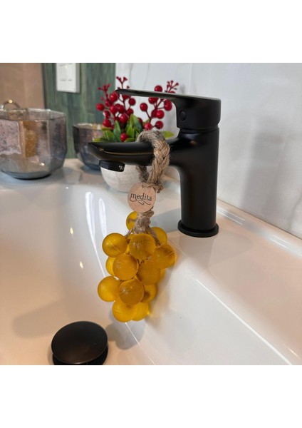Meditacraft Üzüm Salkım Musluk Sabun, Sarı, Limon Kokulu Sabun indirimleri