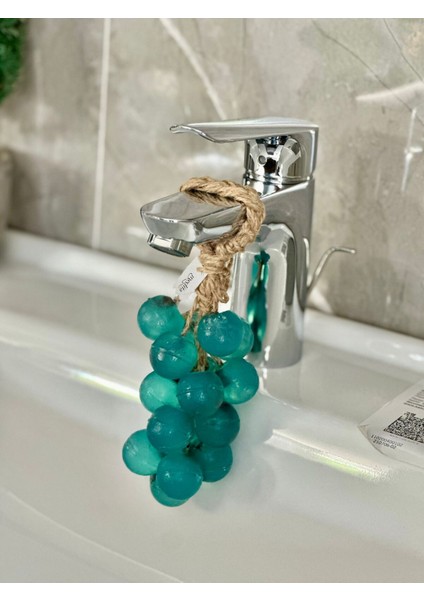 Üzümn Musluk Salkım Sabun Mavi , Okyanus Kokulu