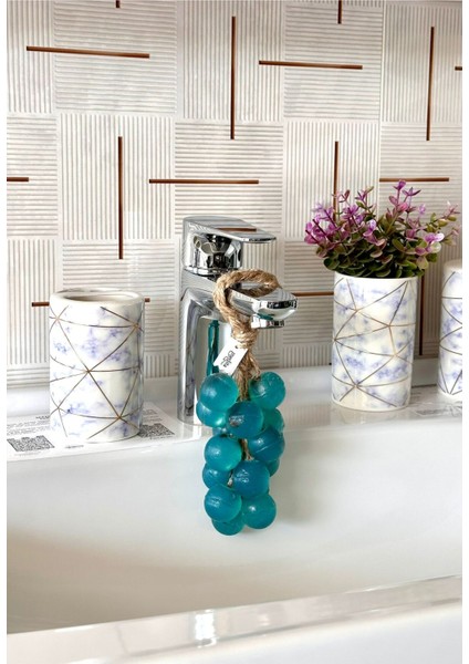 Üzümn Musluk Salkım Sabun Mavi , Okyanus Kokulu fiyatları