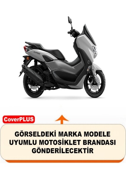 Yamaha Nmax 155 Branda Motosiket Brandası (Gri Renk) Motor Örtüsü Çadır Su Geçirmez Motosiklet Kılıfı Motor Brandası fiyatları