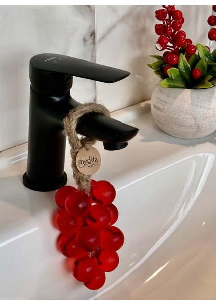 Meditacraft Üzüm Salkım Musluk Sabun / Kırmızı