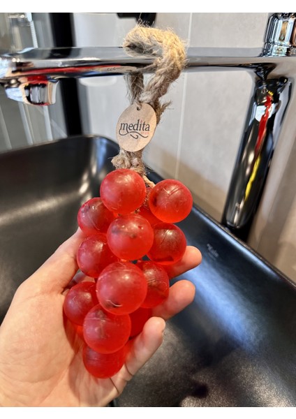 Meditacraft Üzüm Salkım Musluk Sabun / Kırmızı indirimleri