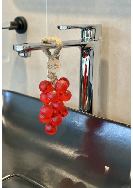 Meditacraft Üzüm Salkım Musluk Sabun / Kırmızı