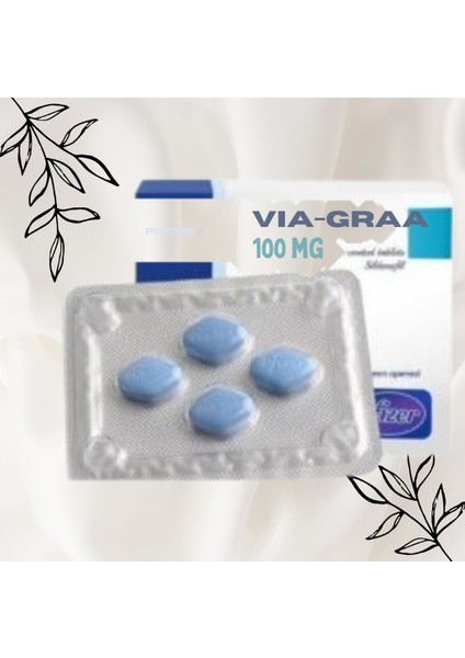 VIAGRÂ_100_MG 4'lü Tablet Geçıktırıcıli4 Hap Performansa Takviye Güc Ekstra Kuvvet Arttırıçı Geç Gelmeye