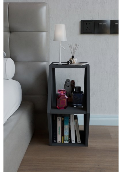 Altıgen Komodin, Modern Yatak Odası Başucu Sehpası, Dekoratif Kitaplık,raflı Komodin fiyatları