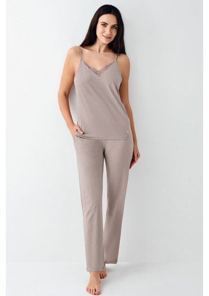 Kadın Kahverengi Sabahlık