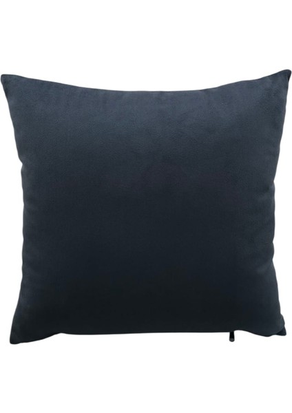 Boncuk Elyaf Dolgulu Kırlent-44-44 cm -Uzun Ömürlü Kalın Kumaş-