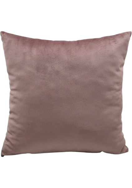 Boncuk Elyaf Dolgulu Kırlent-44-44 cm -Uzun Ömürlü Kalın Kumaş-