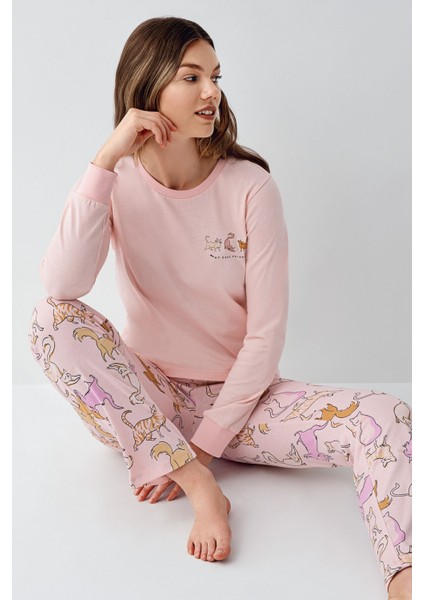 Kadın Pembe Pijama Takımı fiyatları