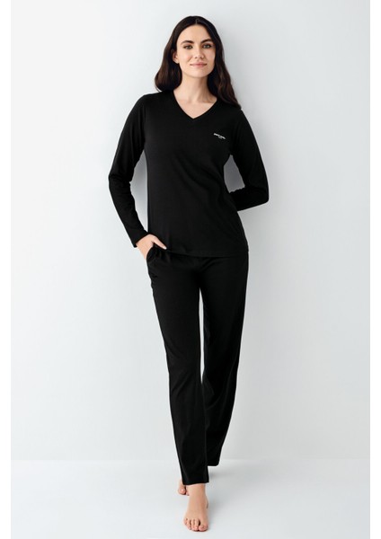 Kadın Siyah Pijama Takımı fiyatları