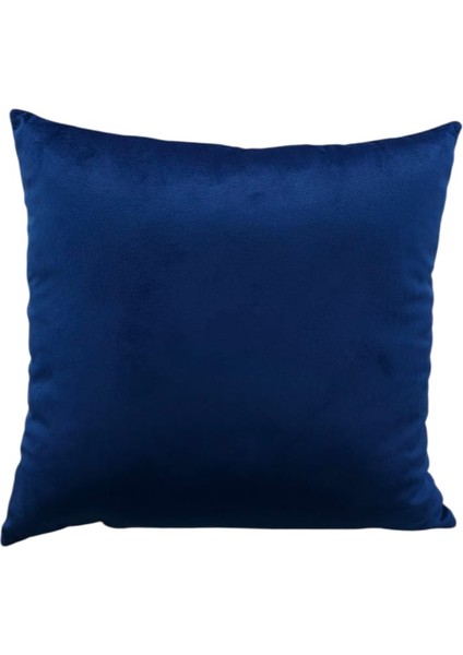 Boncuk Elyaf Dolgulu Kırlent-44-44 cm -Uzun Ömürlü Kalın Kumaş-