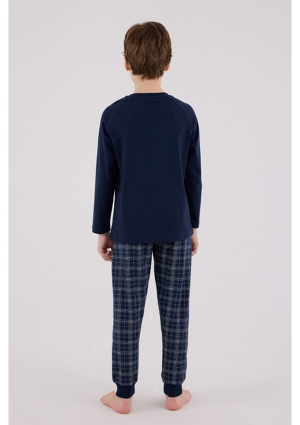 Erkek Çocuk Lacivert Pijama Takımı indirimleri