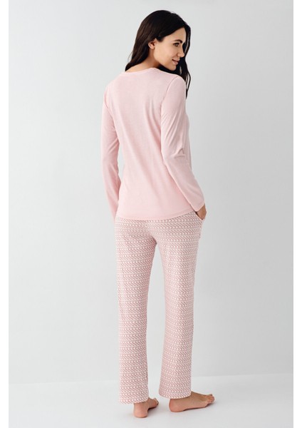 Kadın Pembe Pijama Takımı fırsatları