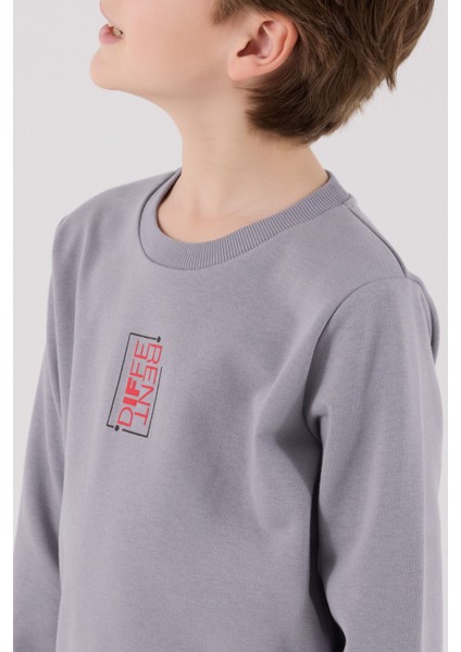 Erkek Çocuk Gri Eşofman Takımı fırsatları