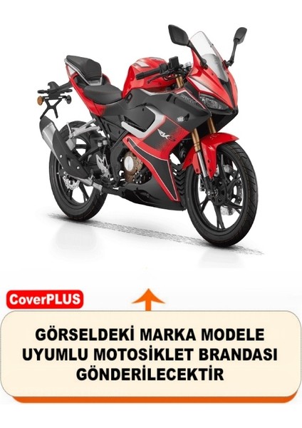 Qj SRK125 R Branda Motosiket Brandası (Siyah Renk) Motor Örtüsü Çadır Su Geçirmez Motosiklet Kılıfı Motor Brandası fiyatları