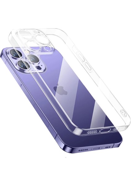 iPhone 13 Pro Uyumlu Şeffaf Sert Pc Nxxa Vayt Kapak-Renksiz modelleri