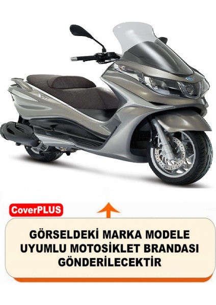 Piaggio X10 350 Branda (Arka Çanta Uyumlu) Motosiket Brandası (Siyah Renk) Motor Örtüsü Çadır Su Geçirmez Motosiklet Kılıfı Motor Brandası fiyatları