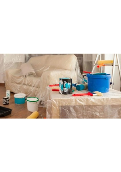 Hışır Örtü Eşya Koruma Örtüsü Boya Örtüsü Zemin Koruma Örtüsü 30M2