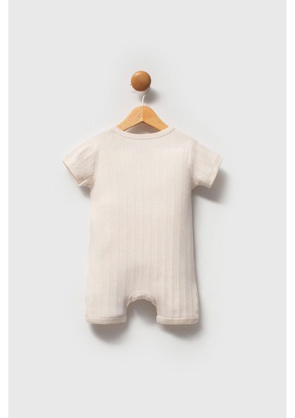 U.s Polo Assn Erkek Bebek Tulum Ekru Düz modelleri