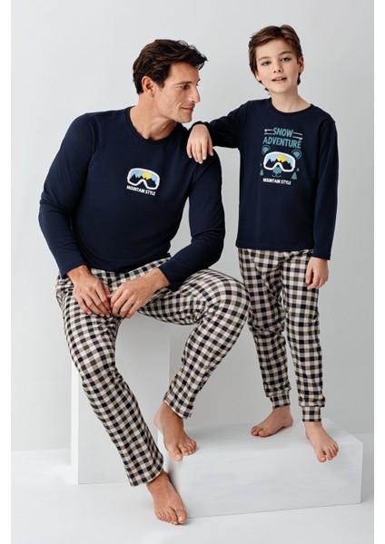 Erkek Çocuk Lacivert Pijama Takımı fiyatları