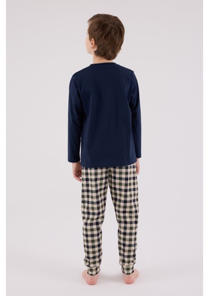 Erkek Çocuk Lacivert Pijama Takımı indirimleri