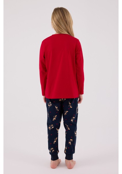 Kız Çocuk Kırmızı Pijama Takımı indirimleri