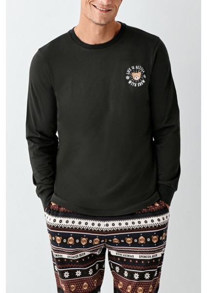 Erkek Gri Pijama Takımı fırsatları