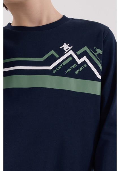 Erkek Çocuk Lacivert Pijama Takımı indirimleri