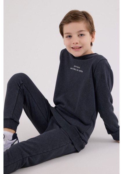 Erkek Çocuk Antrasit Eşofman Takımı fiyatları