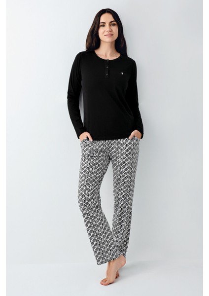 Kadın Siyah Pijama Takımı fiyatları