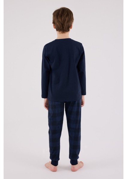 Erkek Çocuk Lacivert Pijama Takımı indirimleri