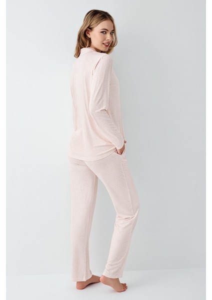 Kadın Krem Gömlek Pijama fırsatları