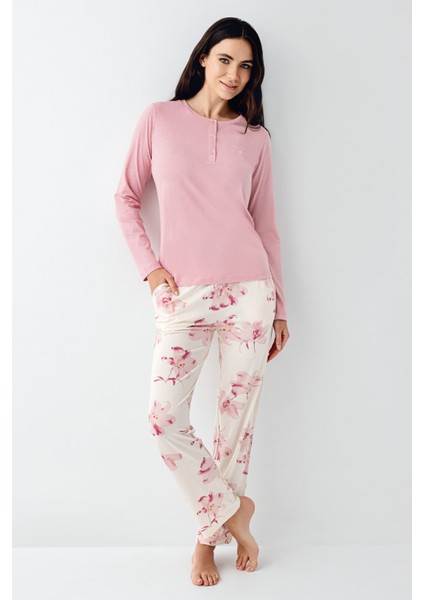 Kadın Pembe Pijama Takımı fiyatları