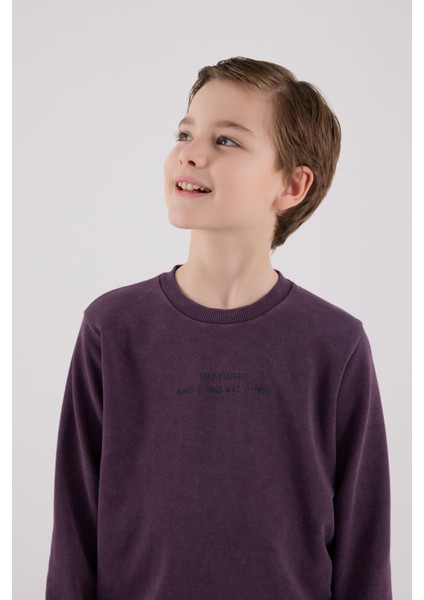 Erkek Çocuk Mor Eşofman Takımı fırsatları
