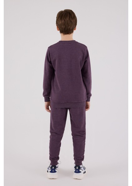 Erkek Çocuk Mor Eşofman Takımı indirimleri
