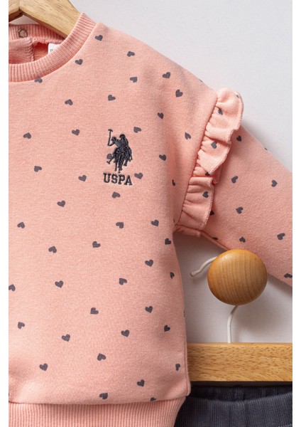 U.s. Polo Assn Kız Bebek Turuncu Bebek Takımları fiyatları